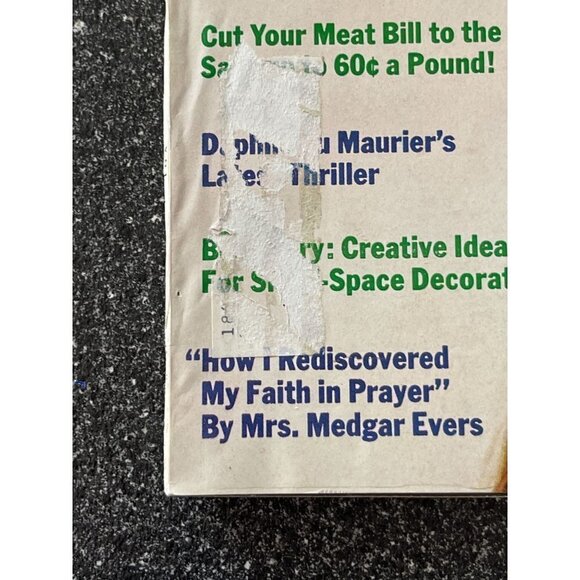 VTG Ladies' Home Journal Magazine September 1971 Jackie Onassis Kennedy Center - Picture 5 of 12